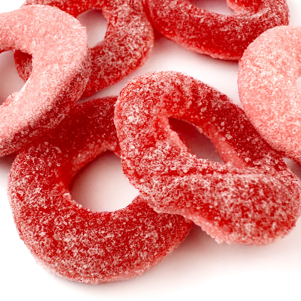 Gummies THC ronds goûts fraise